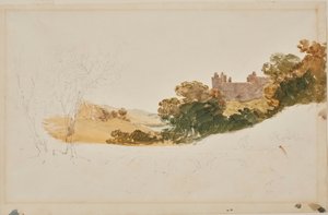 Linlithgow-palota, Skócia alkotó: Joseph Mallord William Turner