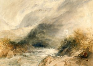 Llanthony apátság, Monmouthshire alkotó: Joseph Mallord William Turner