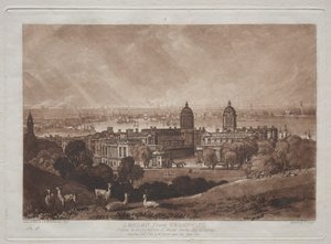 London Greenwichből alkotó: Joseph Mallord William Turner