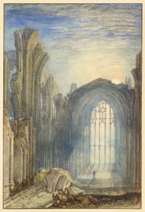 Melrose-apátság alkotó: Joseph Mallord William Turner