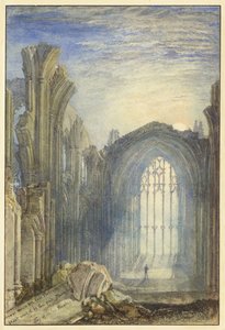 Melrose apátság alkotó: Joseph Mallord William Turner