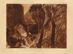 Malom a Grande Chartreuse közelében alkotó: Joseph Mallord William Turner
