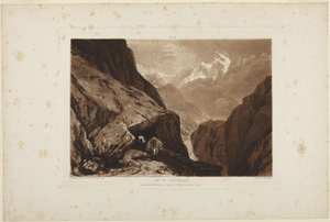 Szent Gotthárd-hágó alkotó: Joseph Mallord William Turner