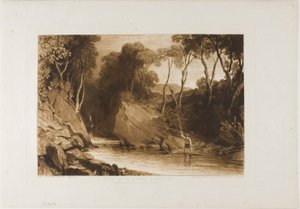 Blair Athol közelében, a Liber Studiorum 30-as táblája alkotó: Joseph Mallord William Turner
