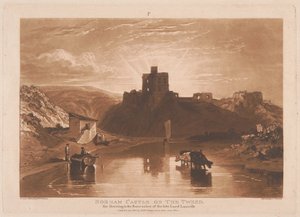 Norham kastélya a Tweed folyónál alkotó: Joseph Mallord William Turner