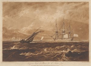 Egy W. Leader, Esq. számára készült kép eredeti vázlata alkotó: Joseph Mallord William Turner