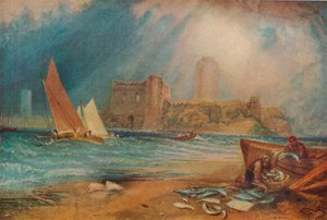 Pembroke kastély, Wales, 1829 alkotó: Joseph Mallord William Turner