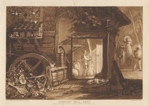 Pembury Mill, Kent alkotó: Joseph Mallord William Turner