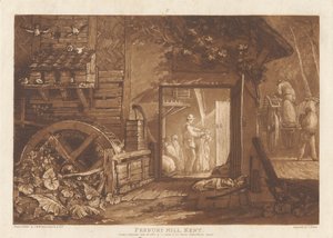 Pembury malom, Kent alkotó: Joseph Mallord William Turner