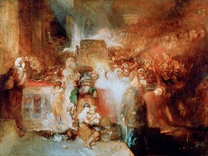 Pilátus kezet mos, 1830 alkotó: Joseph Mallord William Turner