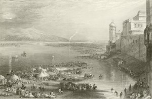 Zarándokok Hurdwar szent vásárán alkotó: Joseph Mallord William Turner