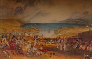 Plymouth, Devonshire, 1830 alkotó: Joseph Mallord William Turner