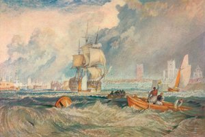 Portsmouth, c1824-5, 1905 alkotó: Joseph Mallord William Turner