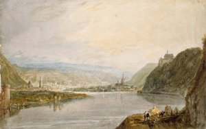 Remagen, Erpel és Linz alkotó: Joseph Mallord William Turner