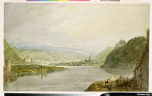 Remagen és Linz alkotó: Joseph Mallord William Turner