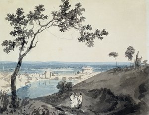 Róma, Richard Wilson (1714-82) nyomán (ceruza és akvarell papíron) alkotó: Joseph Mallord William Turner