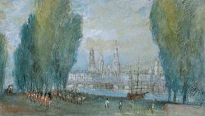 Rouen Saint-Severből alkotó: Joseph Mallord William Turner
