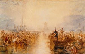 Saint-Vaast-La-Hougue, Normandia alkotó: Joseph Mallord William Turner