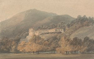 Santa Lucia, egy kolostor Caserta közelében alkotó: Joseph Mallord William Turner
