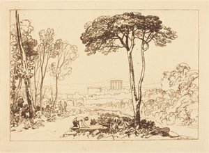 Jelenet a Campagnában alkotó: Joseph Mallord William Turner