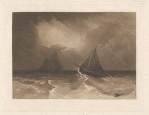 Hajó és kutter alkotó: Joseph Mallord William Turner