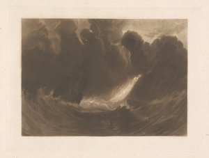 Hajó viharban alkotó: Joseph Mallord William Turner