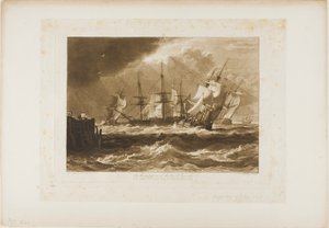 Szellőben szállítjuk, 10-es lemez a Liber Studiorumtól alkotó: Joseph Mallord William Turner