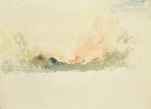 Sky Study alkotó: Joseph Mallord William Turner
