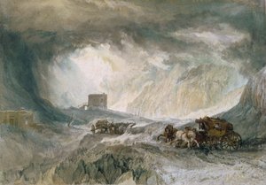 Hóvihar, Mont Cenis, 1820 alkotó: Joseph Mallord William Turner