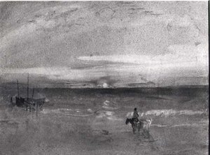 Naplemente (akvarell) (f/w fotó) alkotó: Joseph Mallord William Turner