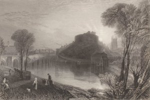 Tamworth kastélya, Staffordshire alkotó: Joseph Mallord William Turner