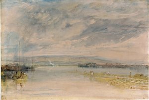 A püspöki palota, Biebrich alkotó: Joseph Mallord William Turner