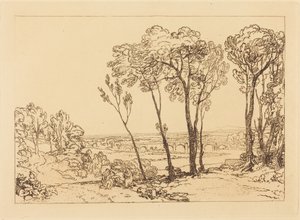 A híd középtávolságban alkotó: Joseph Mallord William Turner