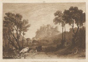 A kastély a rétek fölött alkotó: Joseph Mallord William Turner
