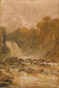 A Clyde vízesése alkotó: Joseph Mallord William Turner
