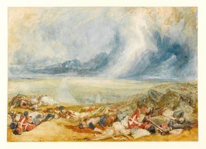 A waterlooi mező alkotó: Joseph Mallord William Turner