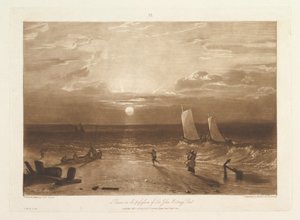 A Mildmay Sea-Piece Liber Studiorum VIII. rész, 40. lemez, 1812. február 11. alkotó: Joseph Mallord William Turner