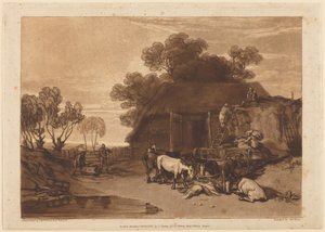A szalmaudvar alkotó: Joseph Mallord William Turner