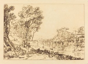 A nő és a tambura alkotó: Joseph Mallord William Turner