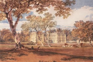 Towneley Hall, 1798 körül alkotó: Joseph Mallord William Turner