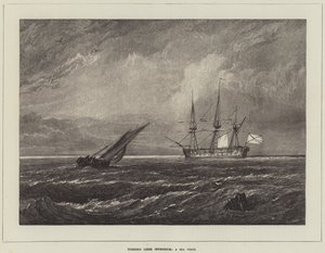 Turner Liber Studiorum, egy tengeri darab alkotó: Joseph Mallord William Turner