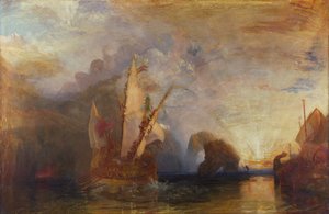 Ulysses gúnyolja Polyphemust alkotó: Joseph Mallord William Turner