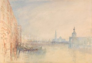 Velence, a Canal Grande torkolata alkotó: Joseph Mallord William Turner