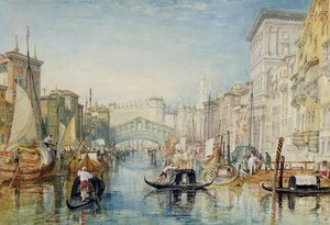 Velence: A Rialto alkotó: Joseph Mallord William Turner