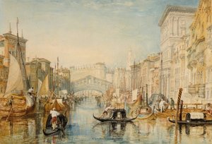 Velence: A Rialto alkotó: Joseph Mallord William Turner
