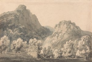 Lodore-vízesés, Cumberland alkotó: Joseph Mallord William Turner