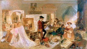 Watteau-tanulmány Fresnoys szabályok szerint, 1831 alkotó: Joseph Mallord William Turner