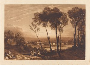 A híd Középtávon alkotó: Joseph Mallord William Turner and Charles Turner