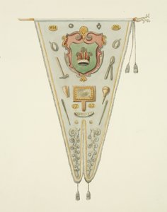 A Bristoli Dróthúzó Társaság zászlaja alkotó: Joseph Manning