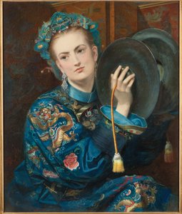 Egy nő keleti jelmezben, 1866